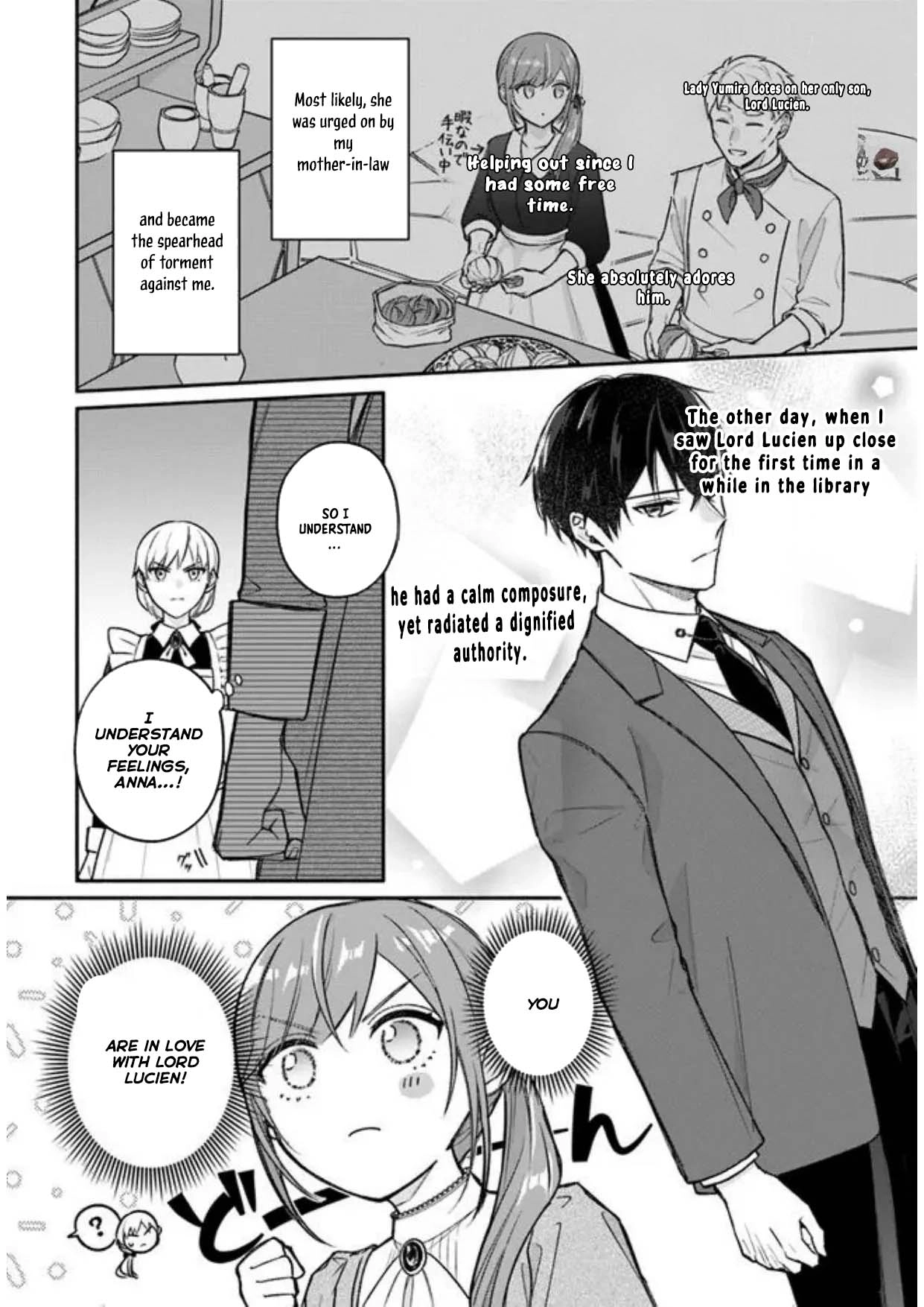 I Told My Political Marriage Husband "You Don't Have to Love Me," and That's When the Spoiling Began Chapter 3 Page 2